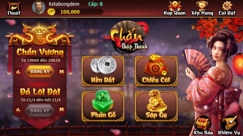 Nguyên tắc tính tiền thưởng khi chơi game này